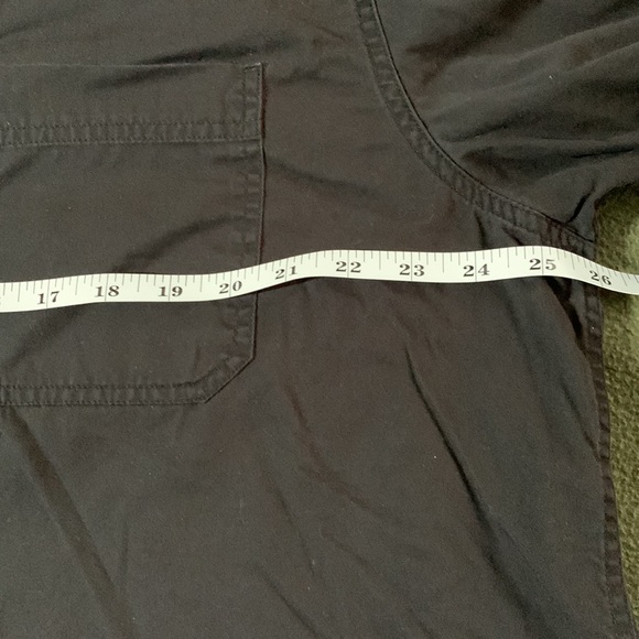 Men’s Eddie Bauer black, long sleeve, shirt.  Size XL. Chest approx 26 inches - Picture 12 of 12